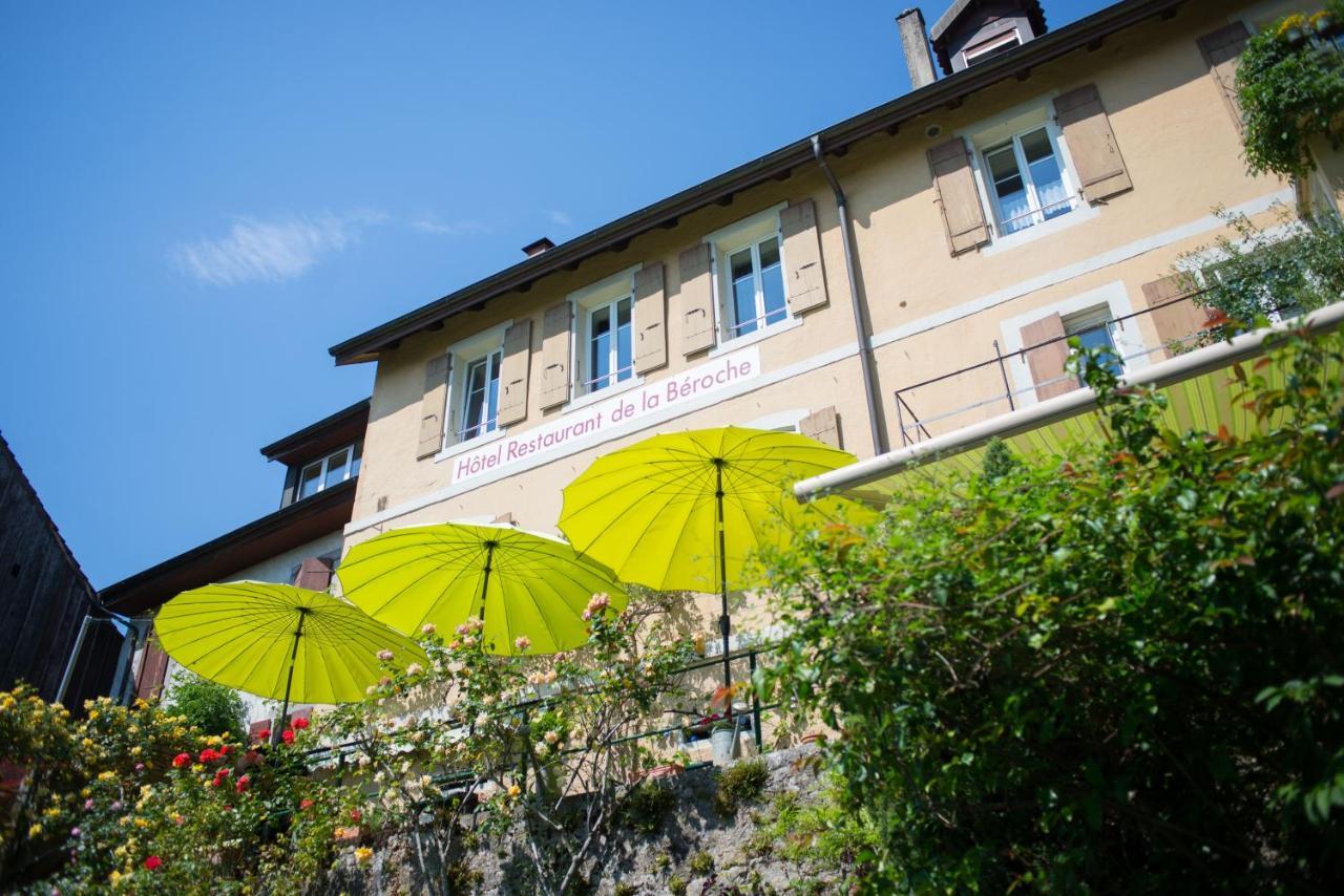 Hotel De La Beroche Saint-Aubin-Sauges Ngoại thất bức ảnh