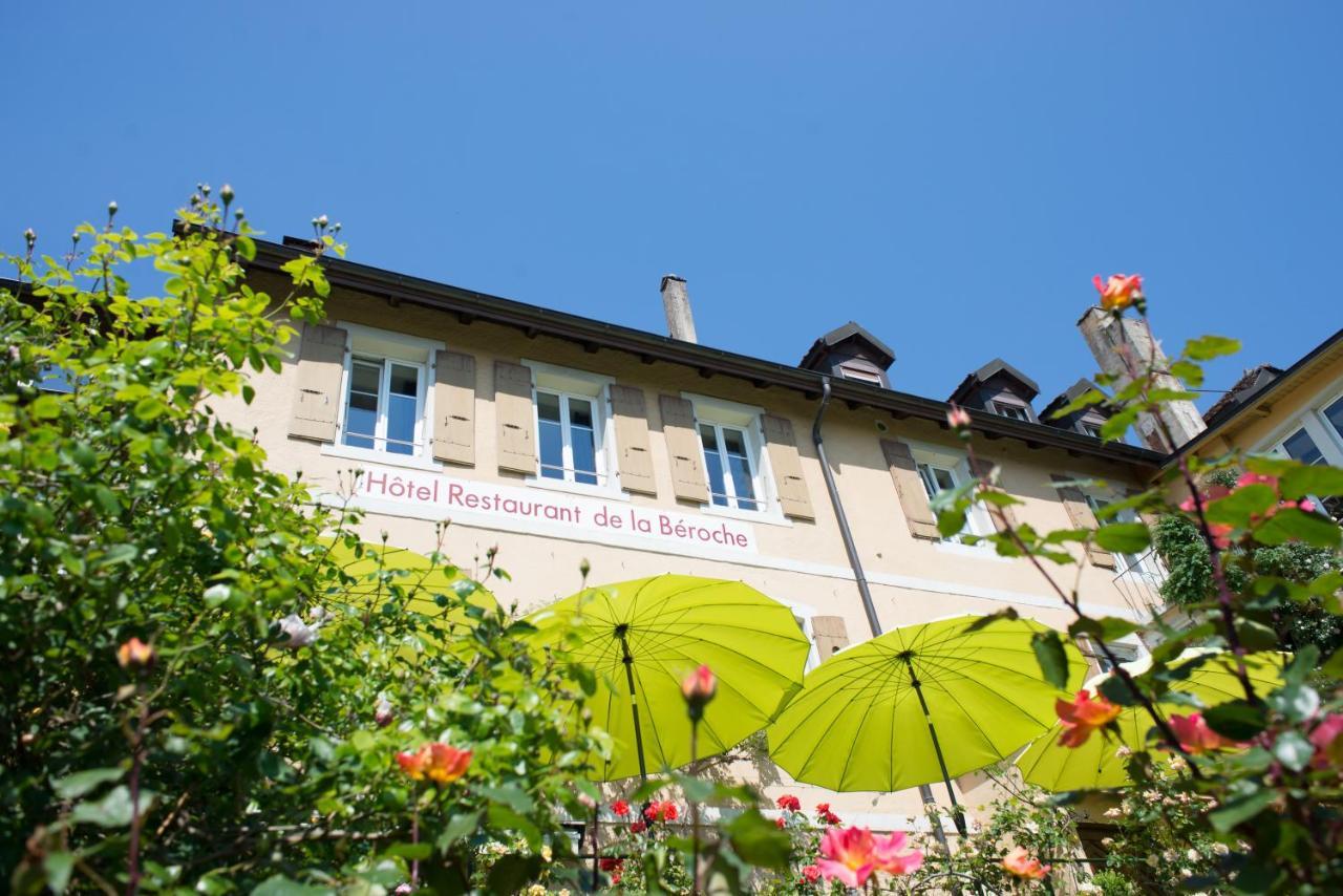 Hotel De La Beroche Saint-Aubin-Sauges Ngoại thất bức ảnh